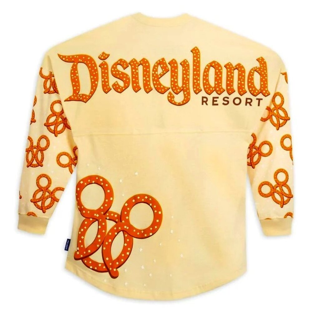 Disneyland Mickey Mouse Pretzel Snacks Collection Spirit Jersey for Adults